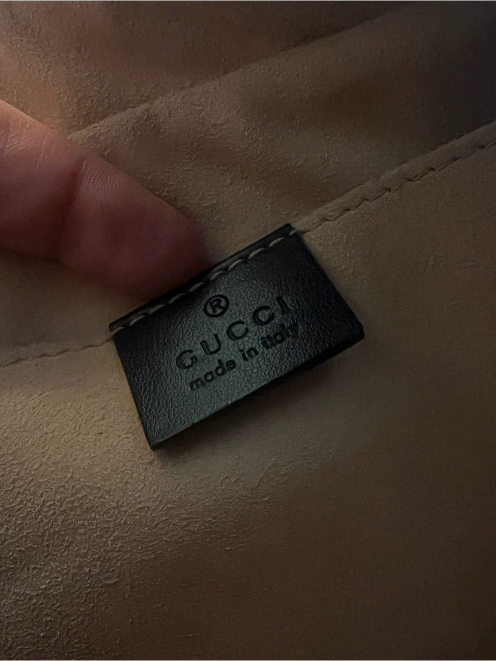 Gucci Double G Marmont Small Crossbody Bag with Gold Hardware - Picture 3 of 3